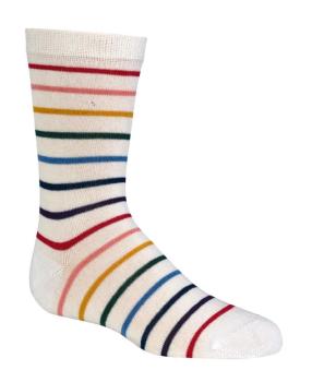 Preview: 6 Paar TippTexx 24 Bambus Kinder Socken Ringel oder Streifen für Mädchen & Jungen